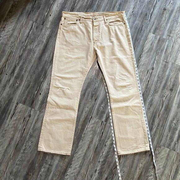 Polo ralph lauren bootcut jeans natural denim 36x30 - Picture 5 of 12